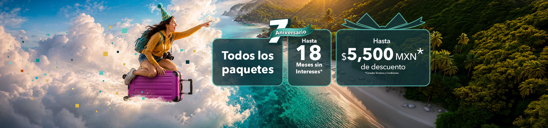 Promociones Volaris Aniversario